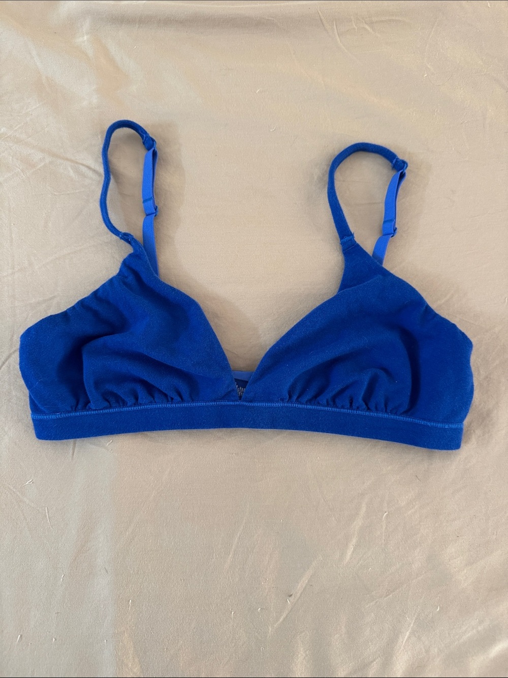 SKIMS Everyday Stretch Bralette in Royal Blue M